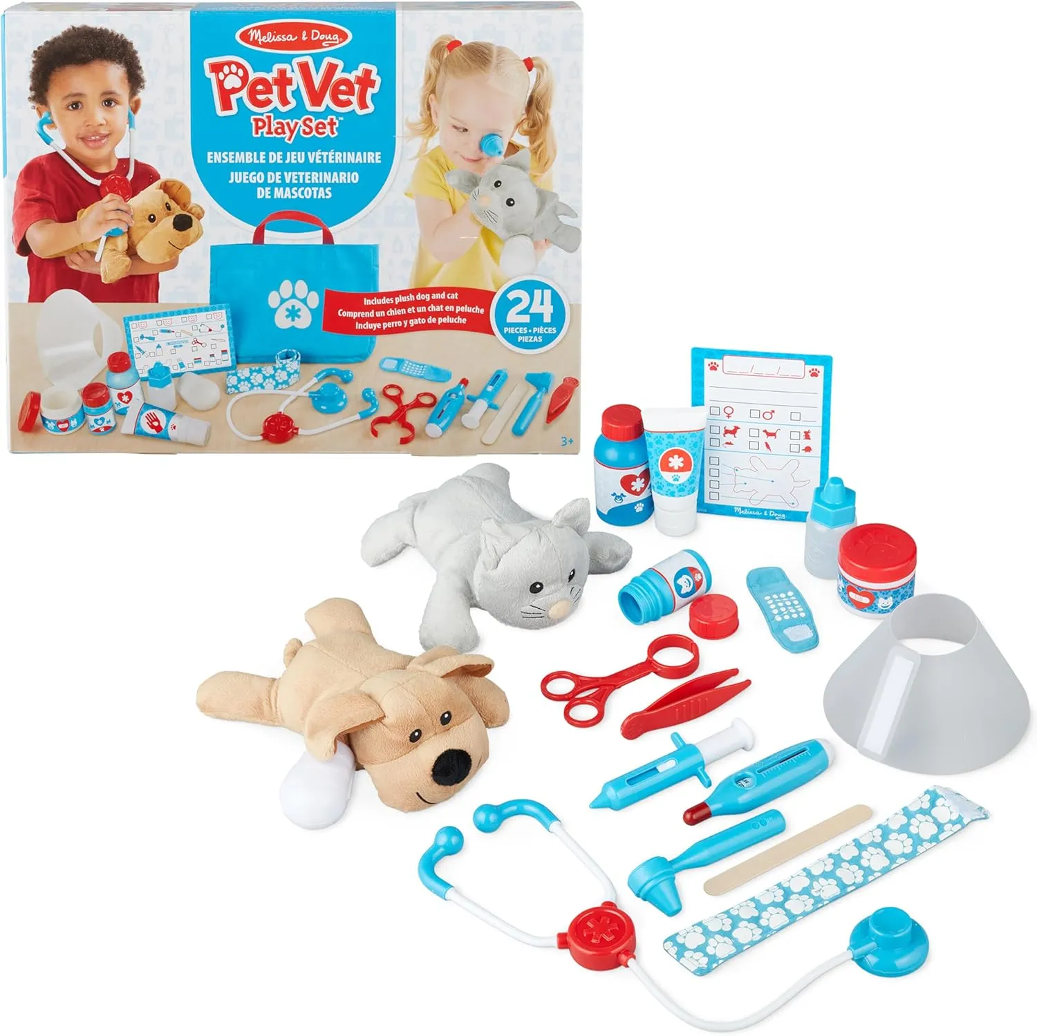 Melissa & Doug Pet Vet Play Set (Ages 3+)